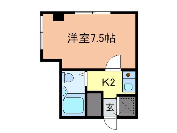 サンパレス２１芦屋川Ⅱの物件間取画像